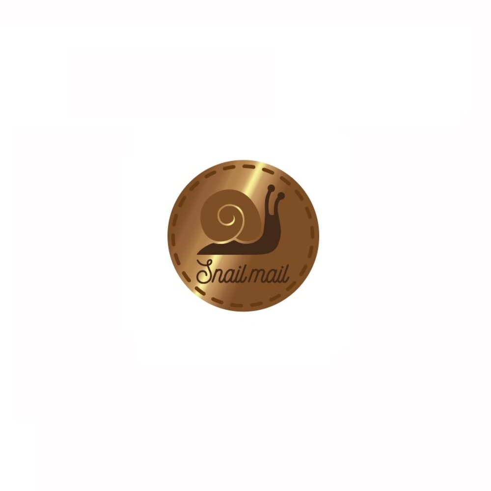 CarlijnDesign Wax Seal Stamper 26 Snail Mail 1 Inch (CDWX-0043) (DISCONTINUED)