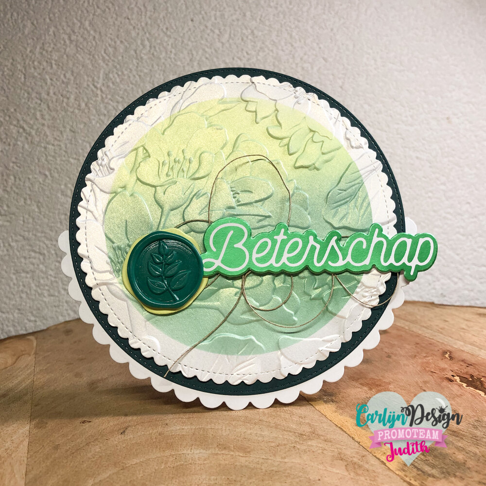 CarlijnDesign Wax Seal Stamper 34 Outline Blaadjes 1 Inch (CDWX-0051) (DISCONTINUED)