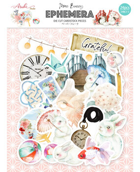 Memory Place Moon Bunny Ephemera (MP-61246) (OUTLET)