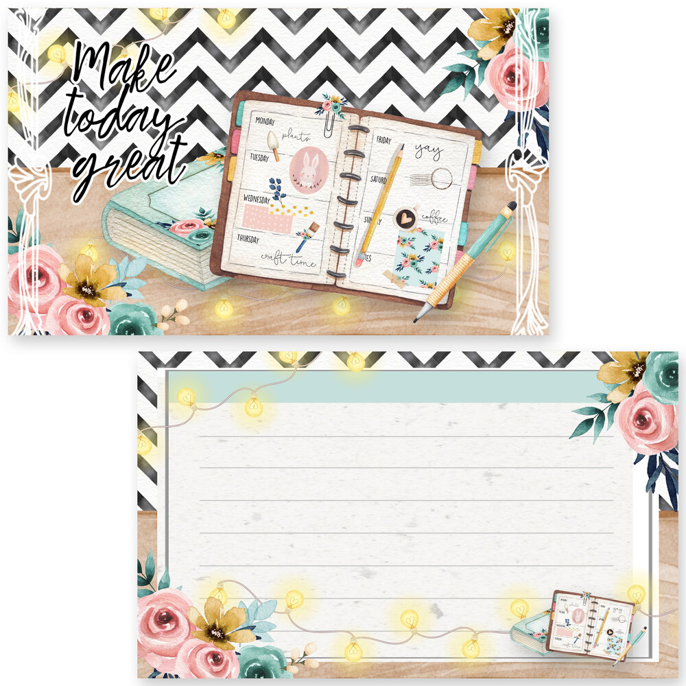 Memory Place Kawaii Paper Goods Dream Plan Do Journal Card (MP-61212) (OUTLET) Memory Place Kawaii Paper Goods Dream Plan Do Journal Card (MP-61212) (OUTLET)
