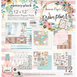 Memory Place Kawaii Paper Goods Dream Plan Do 12x12 Inch Paper Pack (MP-61201) (OUTLET)
