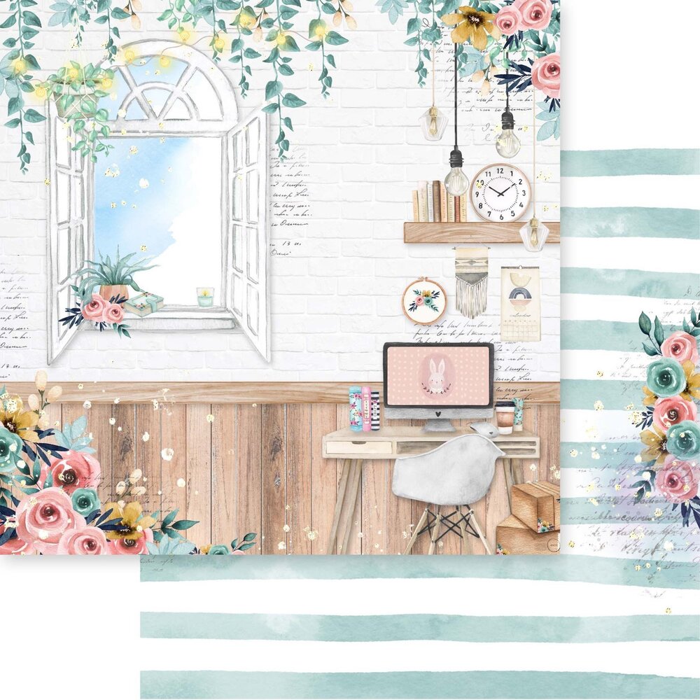 Memory Place Kawaii Paper Goods Dream Plan Do 12x12 Inch Paper Pack (MP-61201) (OUTLET)