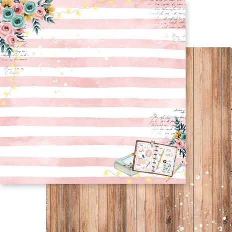Memory Place Kawaii Paper Goods Dream Plan Do 12x12 Inch Paper Pack (MP-61201) (OUTLET)