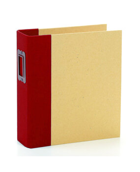 Simple Stories SN@P! Limited Edition Binder 6x8 Inch Cranberry (10780)