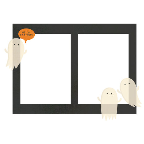 Simple Stories FaBOOlous Chipboard Frames (20921) (OUTLET)