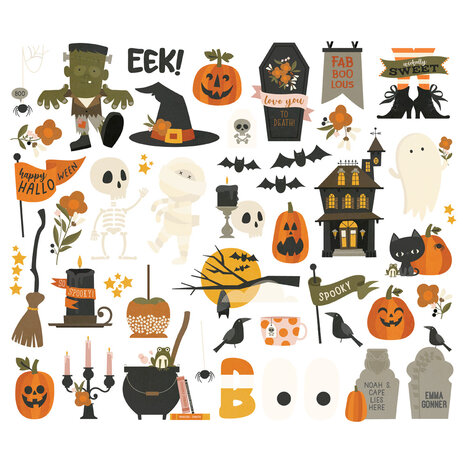 Simple Stories FaBOOlous Bits & Pieces (20918) (DISCONTINUED)