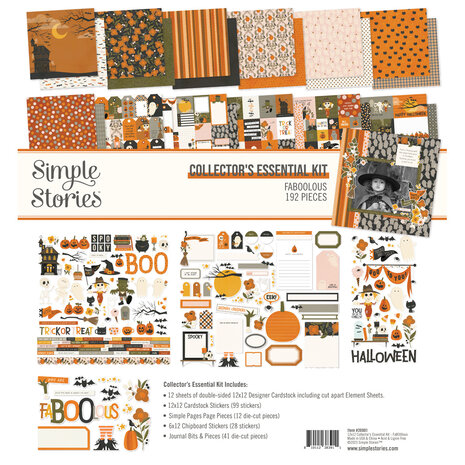 Simple Stories FaBOOlous Collector's Essential Kit (20901) (DISCONTINUED)