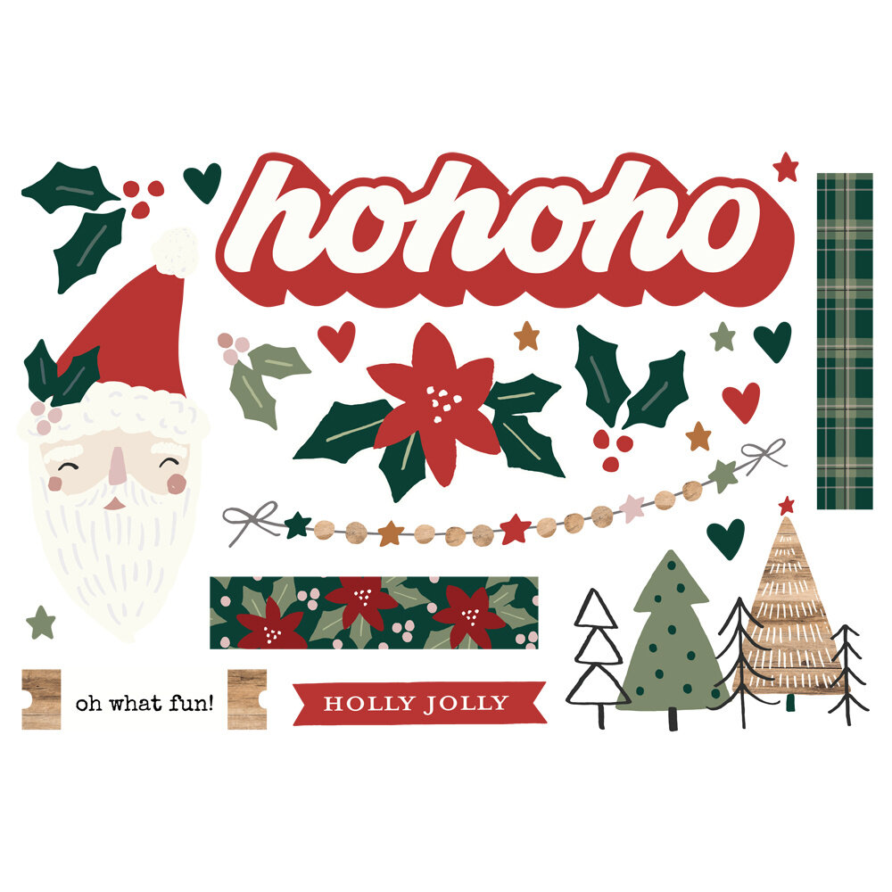Simple Stories Boho Christmas Simple Pages Pieces (20630) (DISCONTINUED)