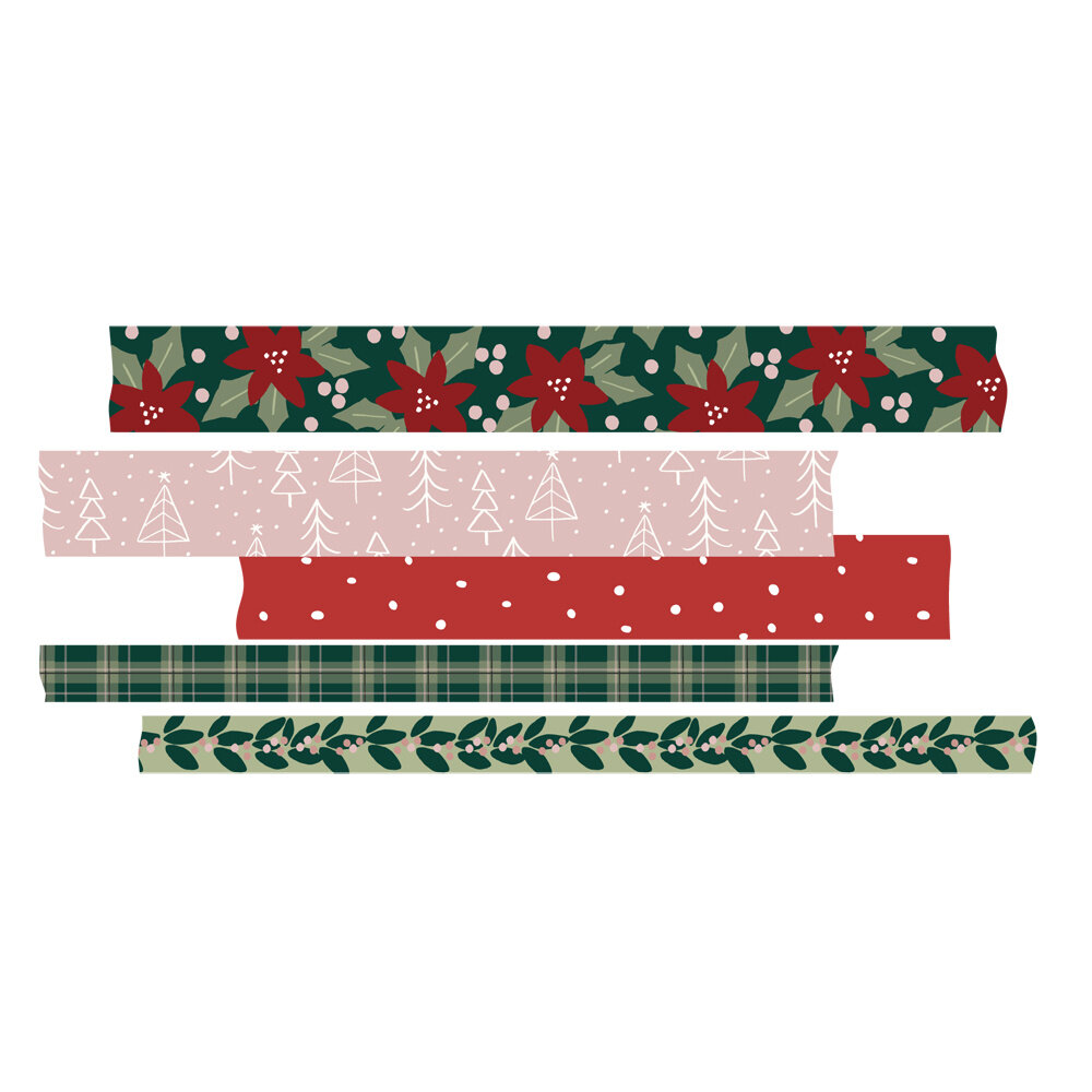 Simple Stories Boho Christmas Washi Tape (20628) (DISCONTINUED)
