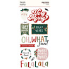 Simple Stories Boho Christmas Foam Stickers (20623) (DISCONTINUED)