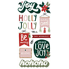Simple Stories Boho Christmas Foam Stickers (20623) (DISCONTINUED)