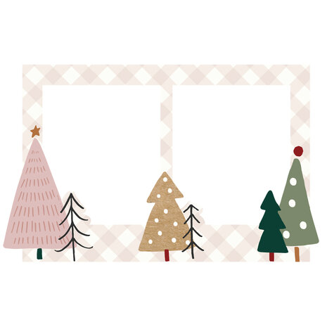 Simple Stories Boho Christmas Chipboard Frames (20622) (DISCONTINUED)