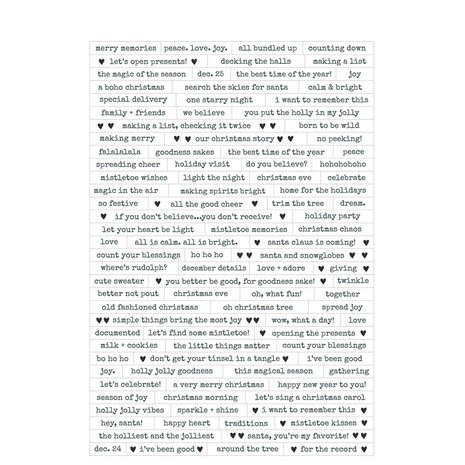 Simple Stories Boho Christmas Sticker Book (20621) (OUTLET)