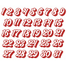Simple Stories Boho Christmas Number Bits & Pieces (20620) (DISCONTINUED)
