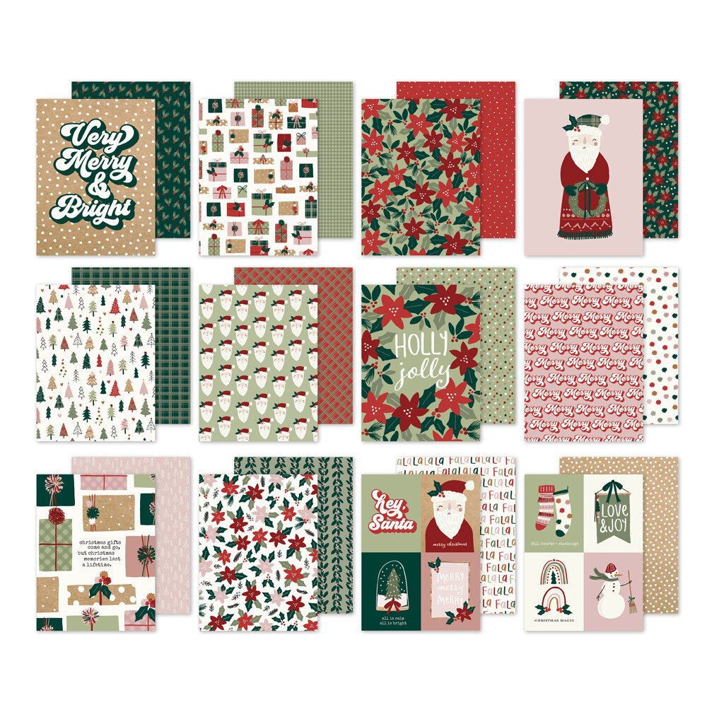 Simple Stories Boho Christmas 6x8 Inch Pad (20615) (OUTLET)