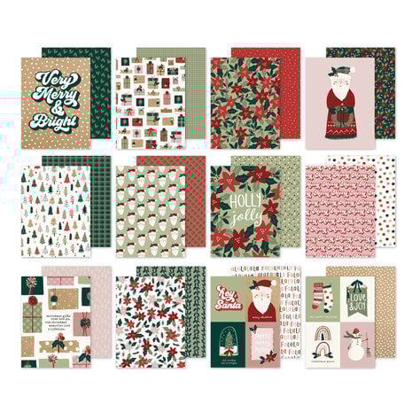 Simple Stories Boho Christmas 6x8 Inch Pad (20615) (OUTLET)
