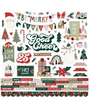 Simple Stories Boho Christmas Cardstock Stickers (20602) (DISCONTINUED) Simple Stories Boho Christmas Cardstock Stickers (20602) (DISCONTINUED)