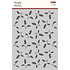 Simple Vintage Dear Santa Stencil Holly (20834) (DISCONTINUED)