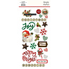 Simple Stories Simple Vintage Dear Santa Foam Stickers (20829) (DISCONTINUED)