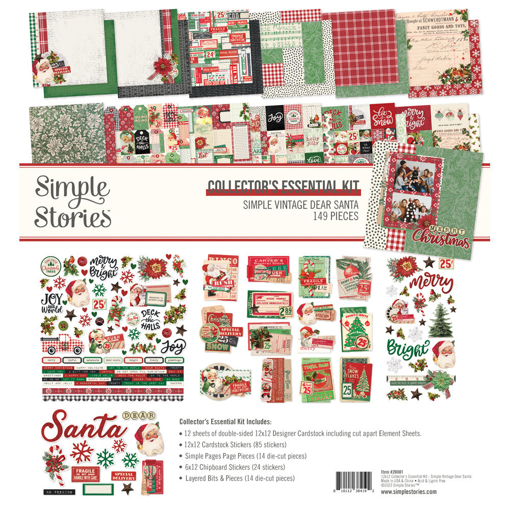 Simple Stories Simple Vintage Dear Santa Collector's Essential Kit (20801) (DISCONTINUED) Simple Stories Simple Vintage Dear Santa Collector's Essential Kit (20801) (DISCONTINUED)