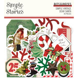 Simple Stories Simple Vintage Dear Santa Bits & Pieces (20822) (DISCONTINUED)