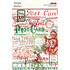 Simple Vintage Dear Santa Rub-ons (20823) (OUTLET)