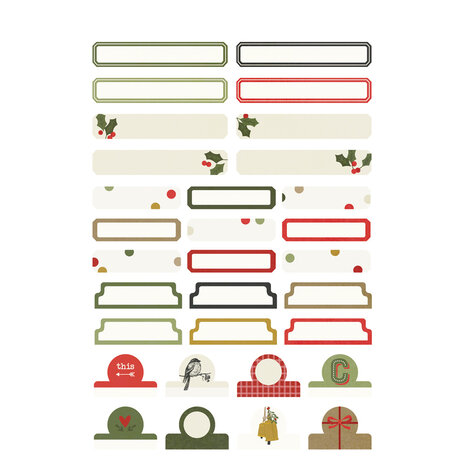 Simple Stories The Holiday Life Sticker Book (20521) (DISCONTINUED)