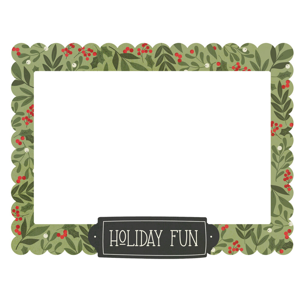 Simple Stories The Holiday Life Chipboard Frames (20522) (DISCONTINUED)