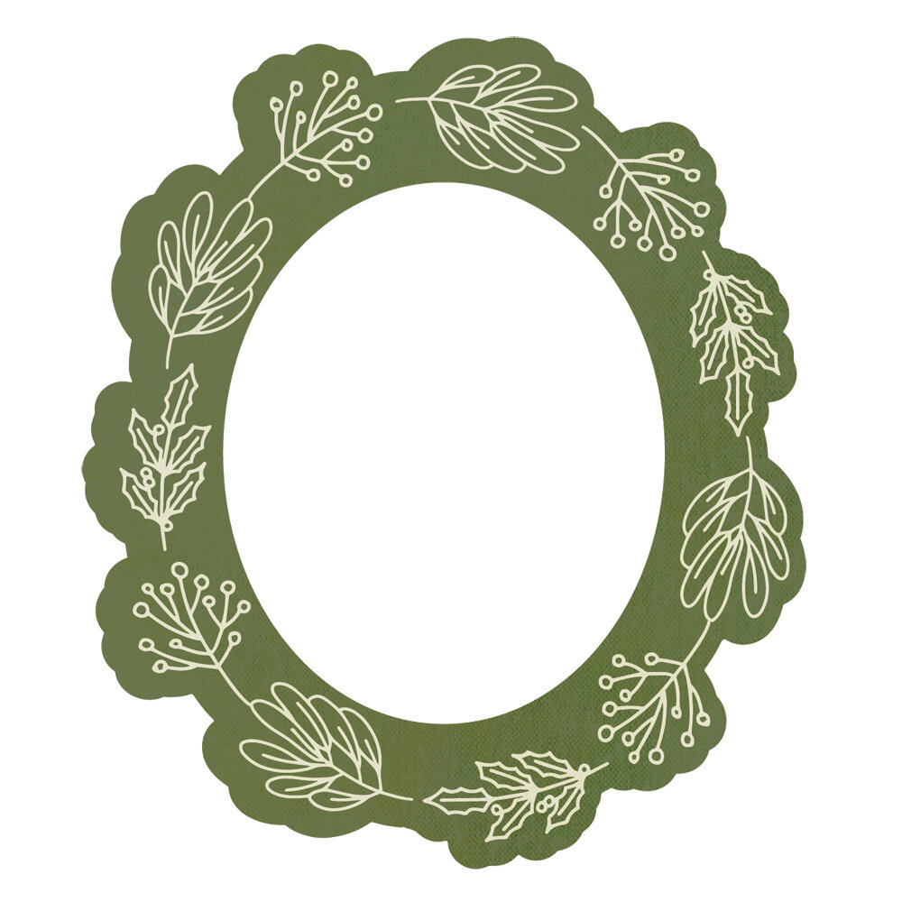 Simple Stories The Holiday Life Chipboard Frames (20522) (DISCONTINUED)