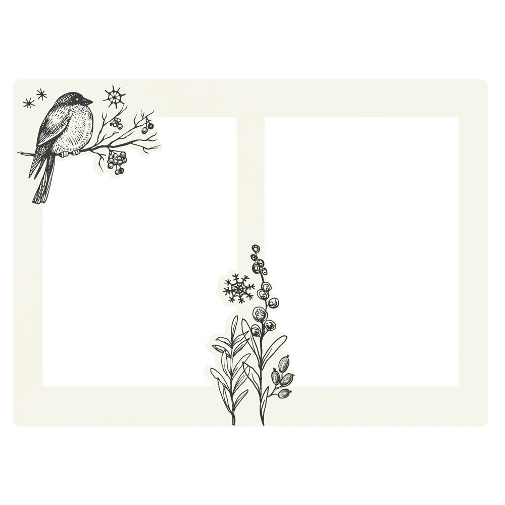 Simple Stories The Holiday Life Chipboard Frames (20522) (DISCONTINUED)