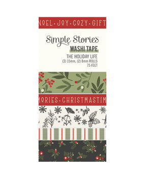 Simple Stories The Holiday Life Washi Tape (20529) (DISCONTINUED)