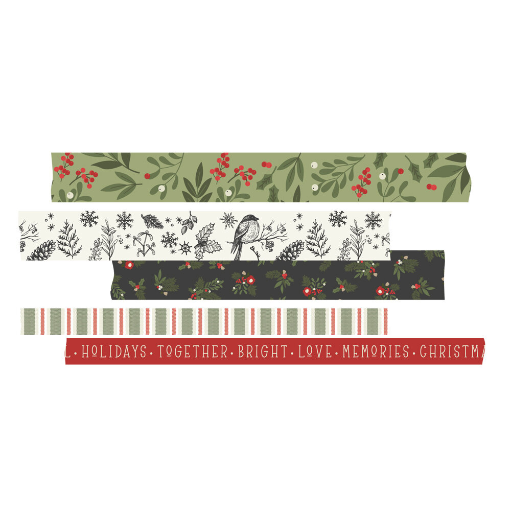 Simple Stories The Holiday Life Washi Tape (20529) (DISCONTINUED)