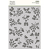 Simple Stories The Holiday Life Stencil Mistletoe and Holly (20531) (DISCONTINUED)