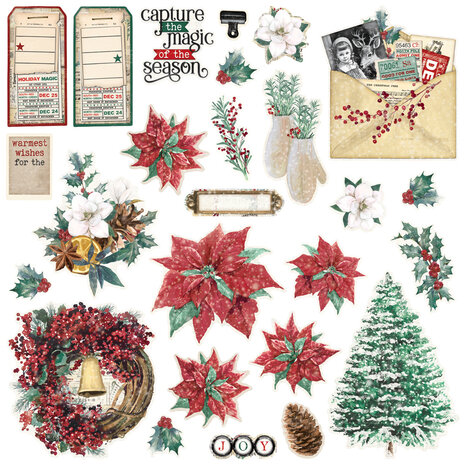 Simple Stories Simple Vintage 'Tis The Season Simple Cards Kit (20736) (DISCONTINUED)
