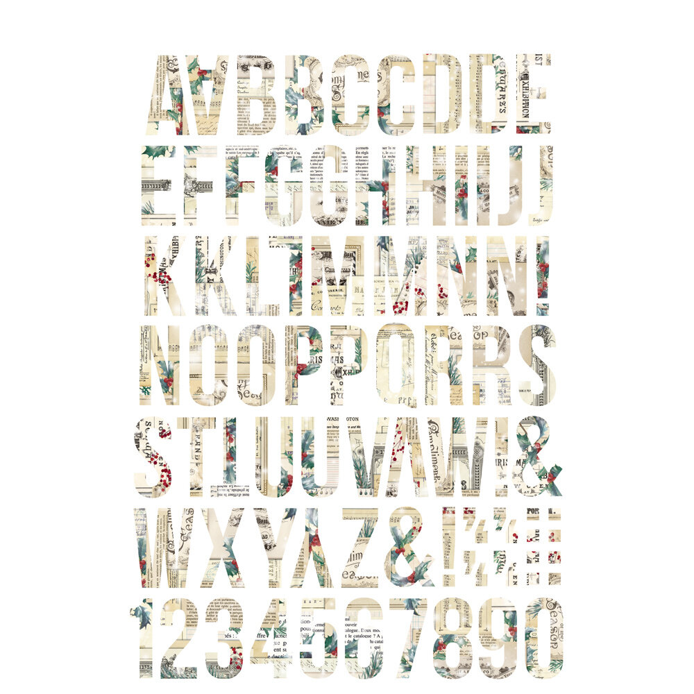 Simple Stories Simple Vintage 'Tis The Season Sticker Book (20725) (DISCONTINUED)