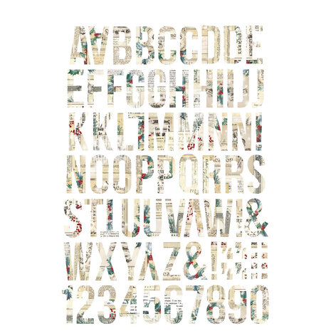 Simple Stories Simple Vintage 'Tis The Season Sticker Book (20725) (DISCONTINUED)