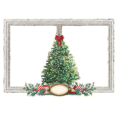 Simple Stories Simple Vintage 'Tis The Season Chipboard Frames (20726) (DISCONTINUED)