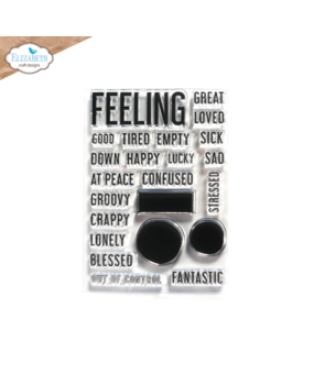 Elizabeth Craft Designs Feelings Stamps (CS315) (DISCONTINUED)