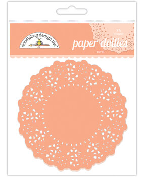 Doodlebug Design Coral Doilies (75pcs) (4617) (DISCONTINUED)