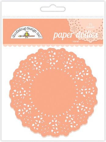 Doodlebug Design Coral Doilies (75pcs) (4617) (DISCONTINUED)