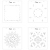 Sizzix Layered Stencils by Jessica Scott Mosaic Flowers (4pcs) (664919) (DISCONTINUED) Sizzix Layered Stencils by Jessica Scott Mosaic Flowers (4pcs) (664919) (DISCONTINUED)