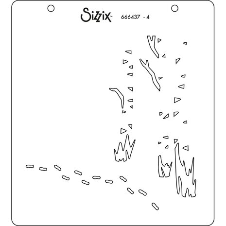 Sizzix Layered Stencils by Olivia Rose Winter Scene (4pcs) (666437) (DISCONTINUED) Sizzix Layered Stencils by Olivia Rose Winter Scene (4pcs) (666437) (DISCONTINUED)