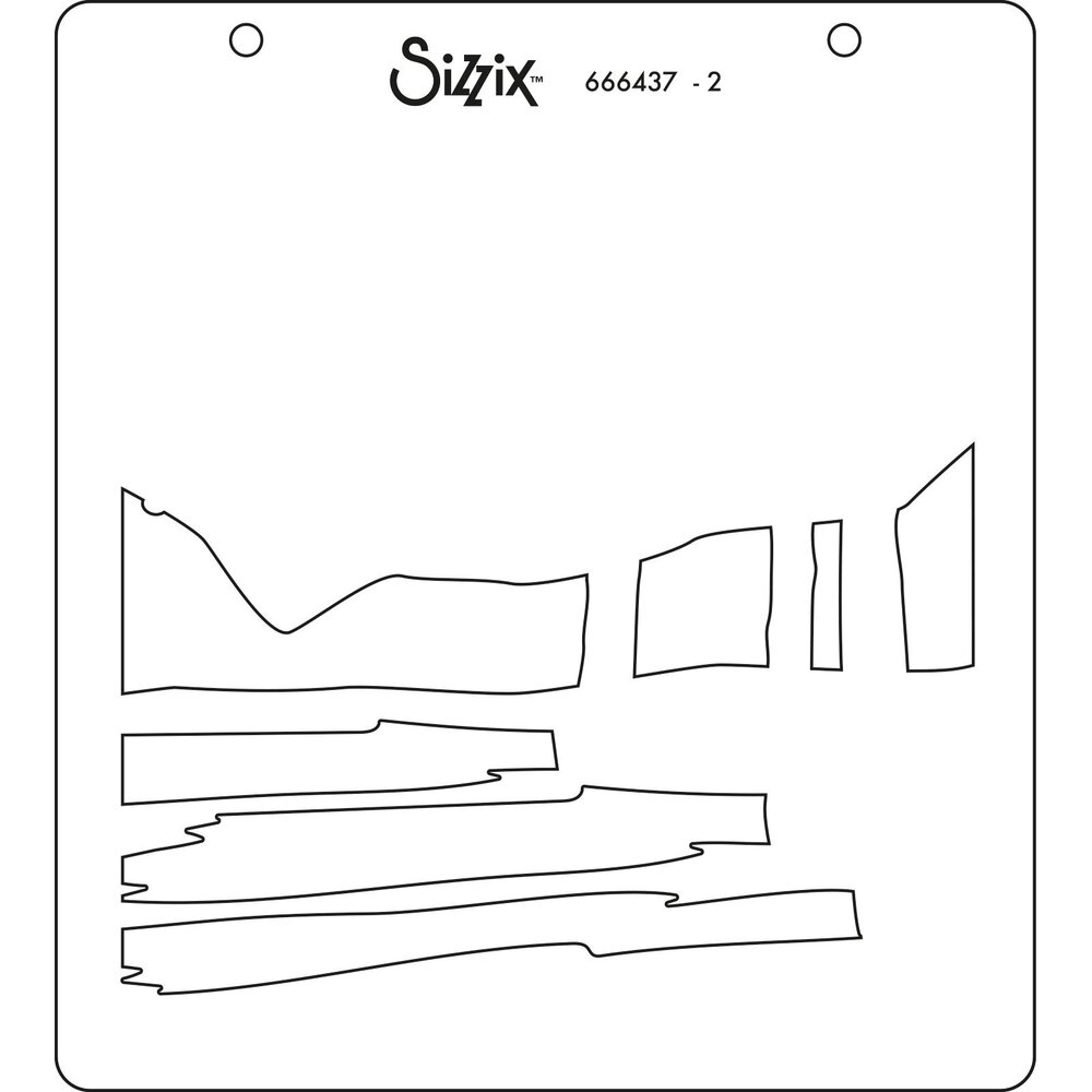 Sizzix Layered Stencils by Olivia Rose Winter Scene (4pcs) (666437) (DISCONTINUED) Sizzix Layered Stencils by Olivia Rose Winter Scene (4pcs) (666437) (DISCONTINUED)