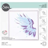 Sizzix Layered Stencils by Olivia Rose Wings (4pcs) (666436) (DISCONTINUED)