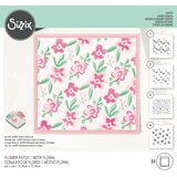Sizzix Layered Stencils by Alexis Trimble Flower Patch (4pcs) (666273) (DISCONTINUED)