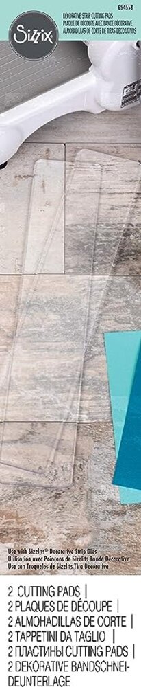 Sizzix Cutting Pads, Decorative Strip, 1 Pair (654558) Sizzix Cutting Pads, Decorative Strip, 1 Pair (654558)