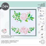 Sizzix Layered Stencils by Olivia Rose Floral Borders (4pcs) (665875) (DISCONTINUED)