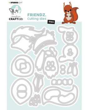 Creative Craftlab Friendz Cutting Dies Theo (CCL-FR-CD700) (OUTLET)