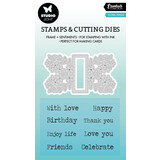 Studio Light Floral Frame Essentials Stamp & Cutting Dies (SL-ES-SCD65) (OUTLET)