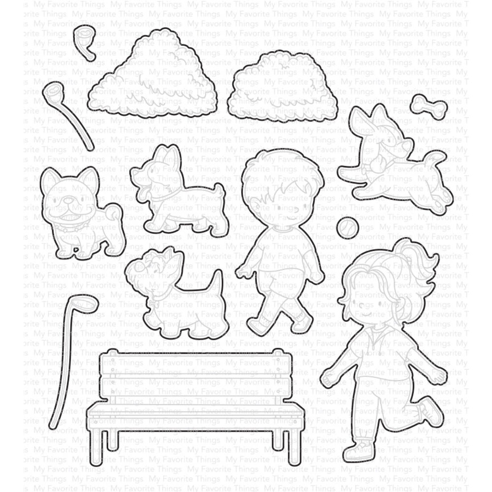 Long Walk with a Best Friend Die-namics (MFT-2599) - Craftlines B.V.